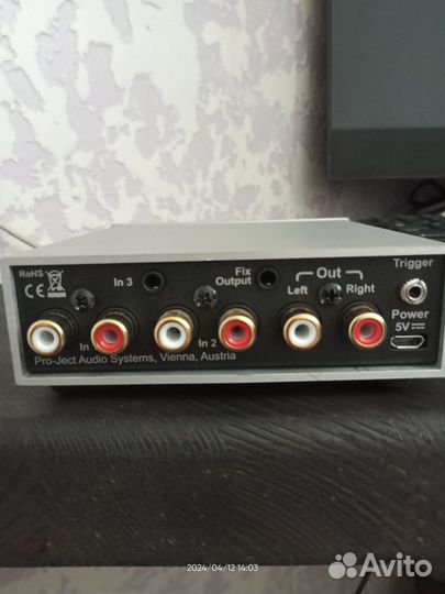 Предусилитель для виниловых проигрывателей