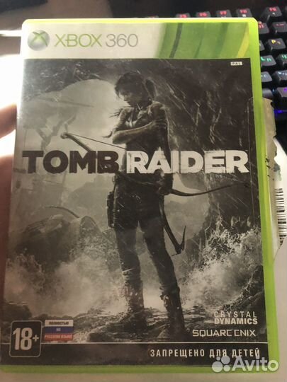 Игра для приставки xbox 360 Tomb Raider