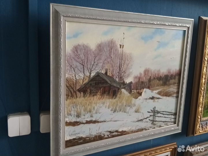 Картина маслом на холсте 