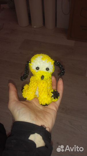 Мягкая игрушка Собачка ручной работы