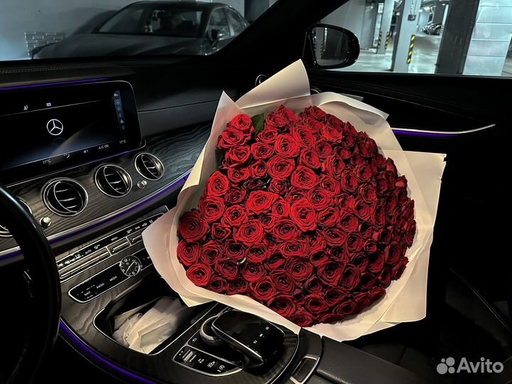 Розы Доставка цветов 35 51 101 роза Цветы