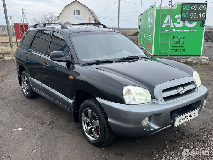 Hyundai Santa Fe 2.7 AT, 2005, 245 000 км