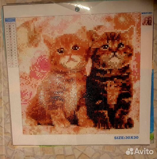 Картина готовая Алмазная мозаика. Соберу за Вас