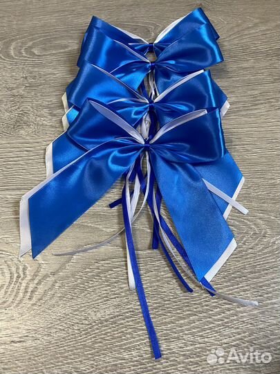 Банты для ручек, зеркал украшение для машины