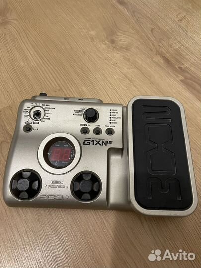 Гитарный процессор zoom g1xnext