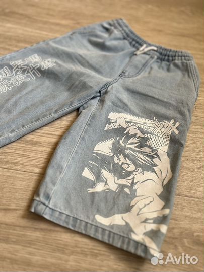 Джинсовые шорты Аниме