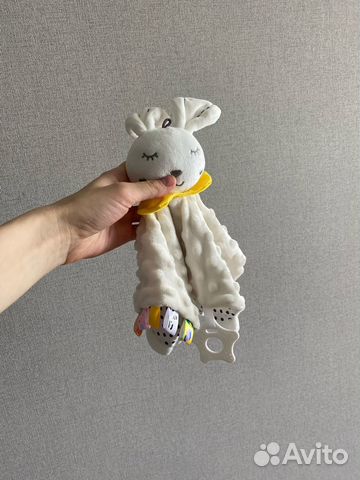 Игрушка сплюшка зайчик