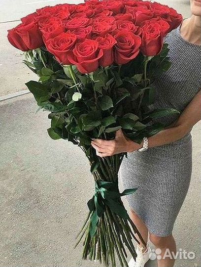 Высокие розы Гигантские розы Доставка цветов
