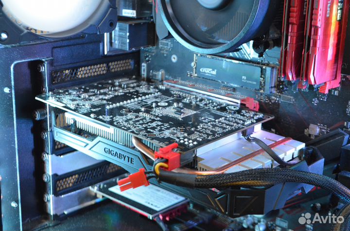 Видеокарта gigabyte GTX 1060 windforce OC 6G