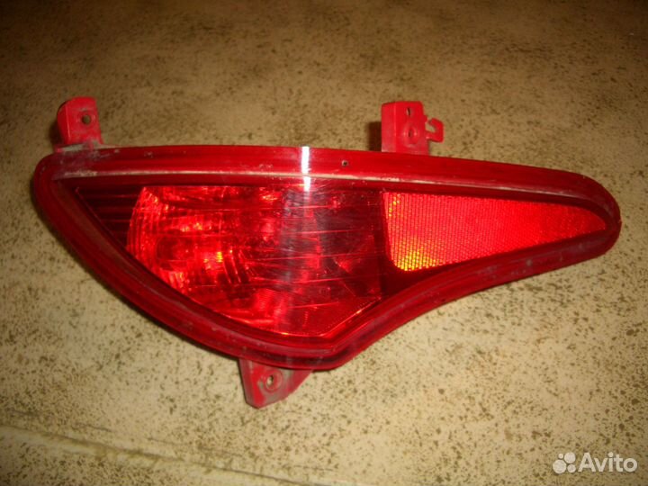 Фонарь птф в бампер левый Хёндэ Cолярис с14-17г