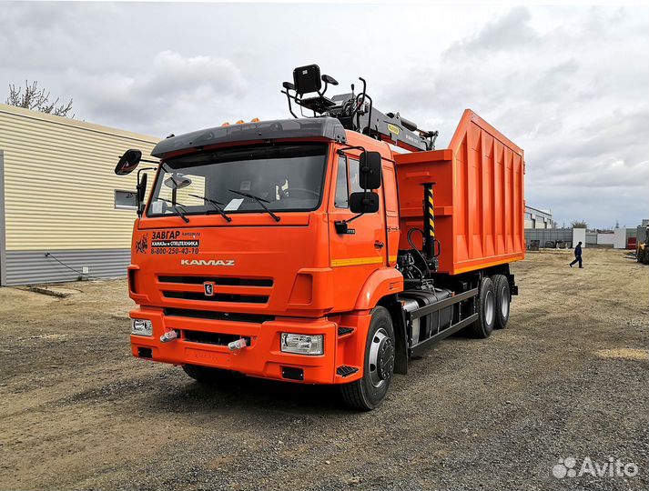 КАМАЗ 65115 с КМУ, 2024