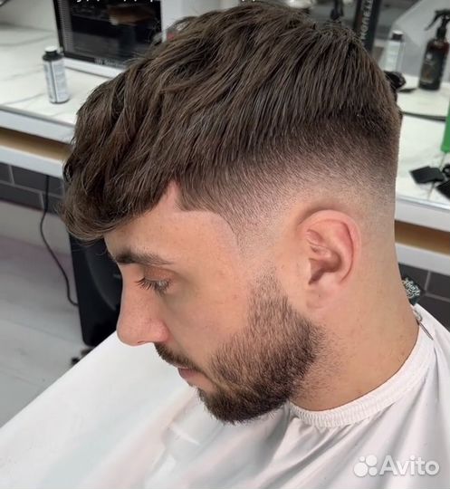 Модели на мужские стрижки Fade