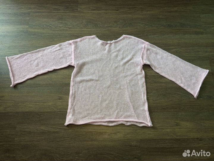 Свитер оверсайз вязаный новый женский