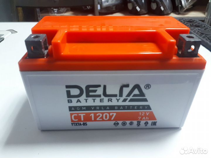 Аккумулятор Delta AGM CT 1207 12V 7Ah