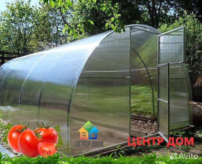 Теплица из поликарбоната