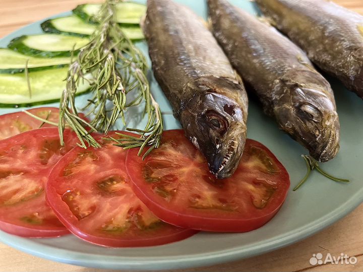 Корюшка вяленая с икрой