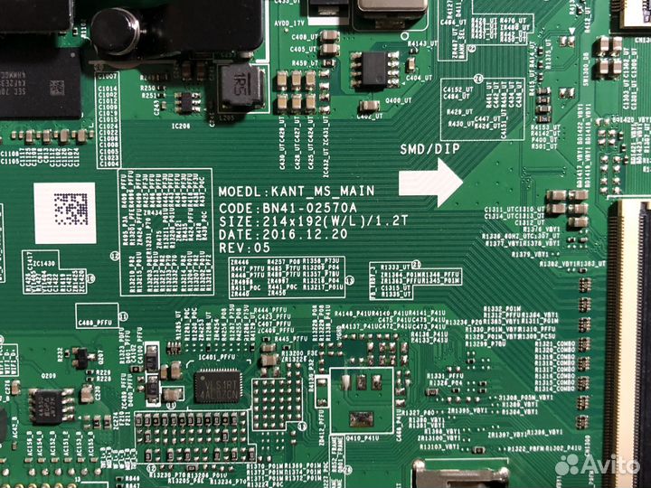 Main Board BN41-02570A Samsung UE49MU7000U