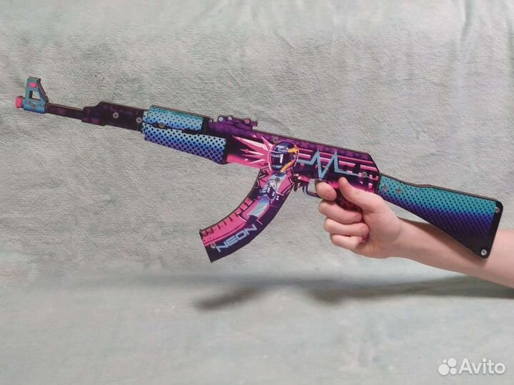 Деревянный ак 47 