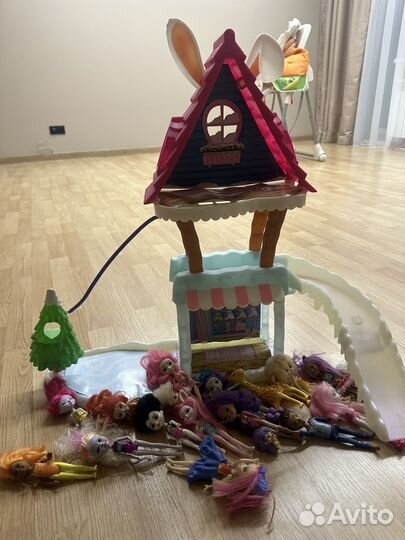 Домик enchantimals и куклы коллекция