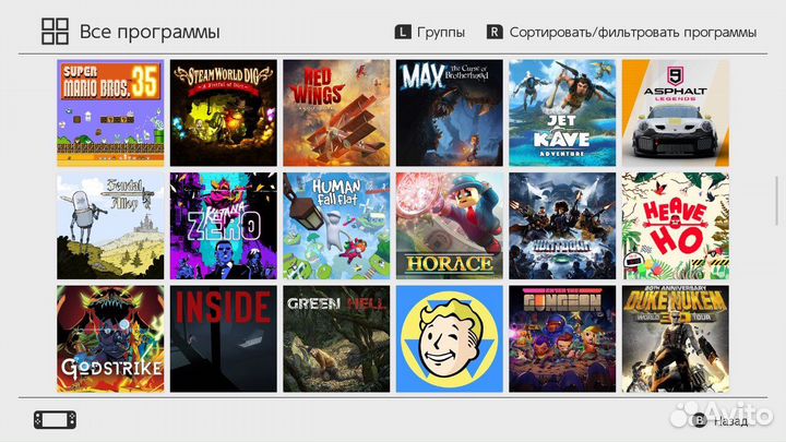 Игры на nintendo switch/ цифровые версии