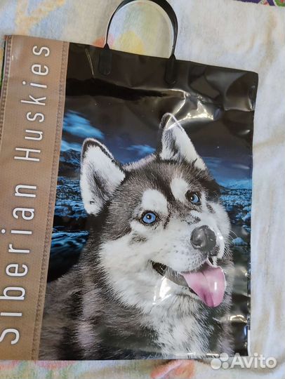 Пакет с пластиковой ручкой 40х44