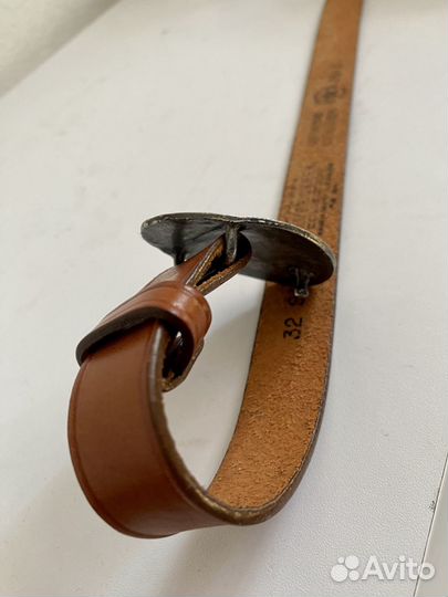Silver Creek.Made in U.S.A.кожаный ремень. 80