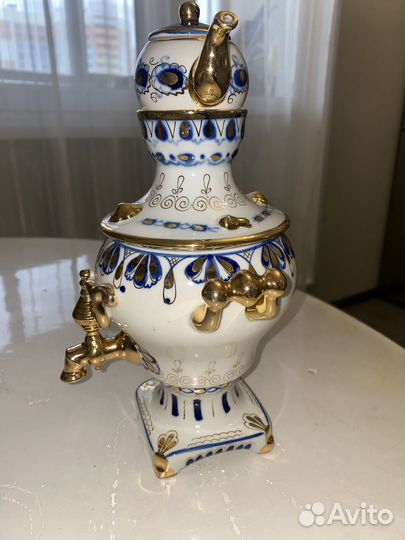 Самовар Гжель СССР