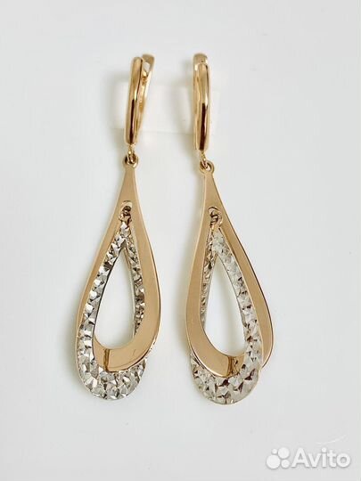 Золотые серьги