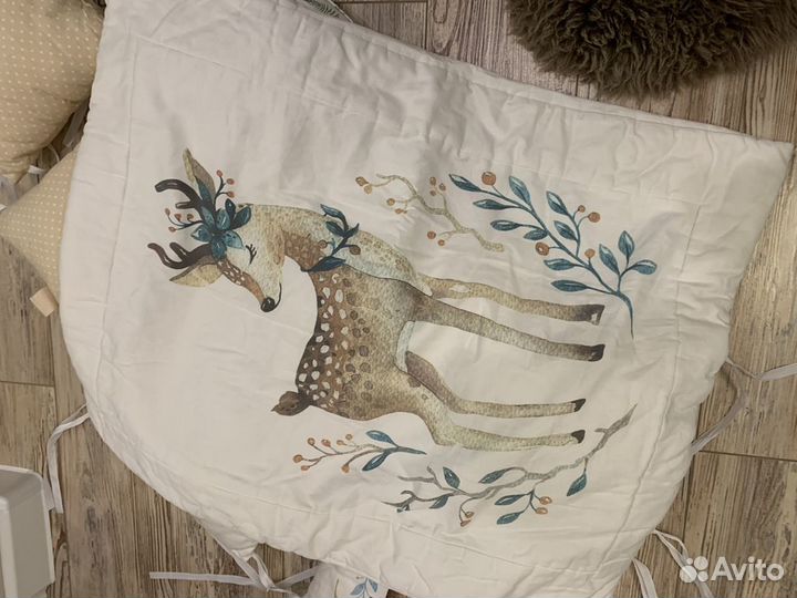 Бортики в детскую кроватку