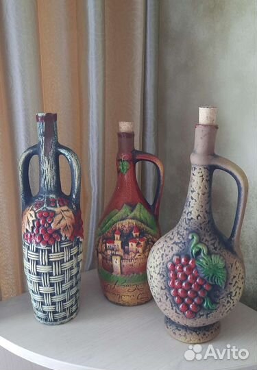 Бутылка для интерьера