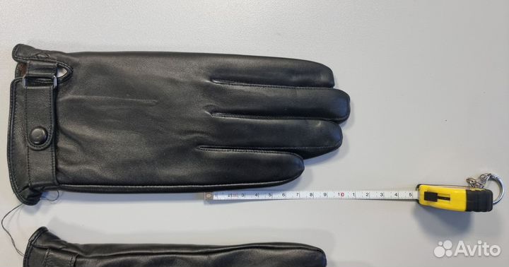 Перчатки демисезонные мужские нат.кожа (новые)