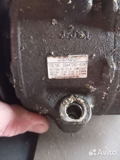 Компрессор кондиционера Тойота сиенна 2011,2.7