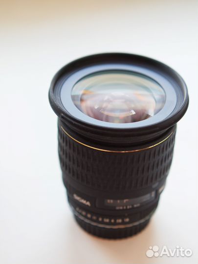 Объектив Sigma AF 20mm f/1.8 EX DG Pentax+адаптер