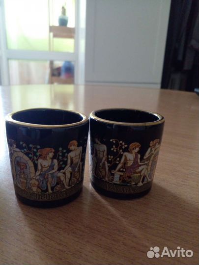 Шкатулка и стопки керамика