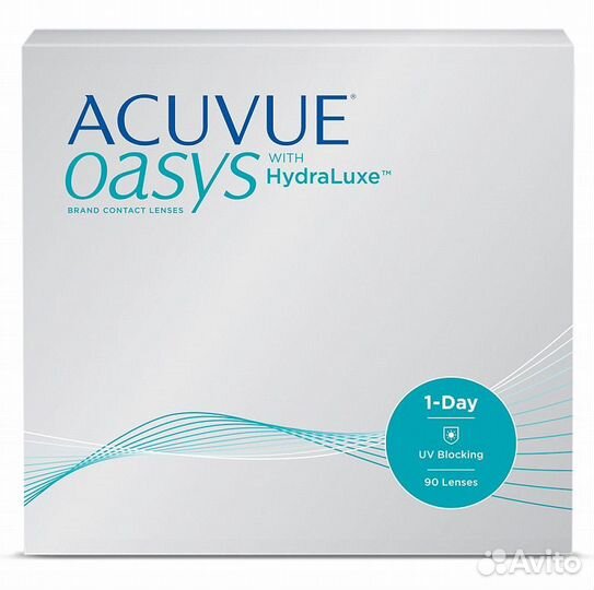 Контактные линзы acuvue 1 day oasys