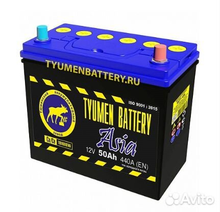 Аккумулятор Тюмень азия 50 А/ч