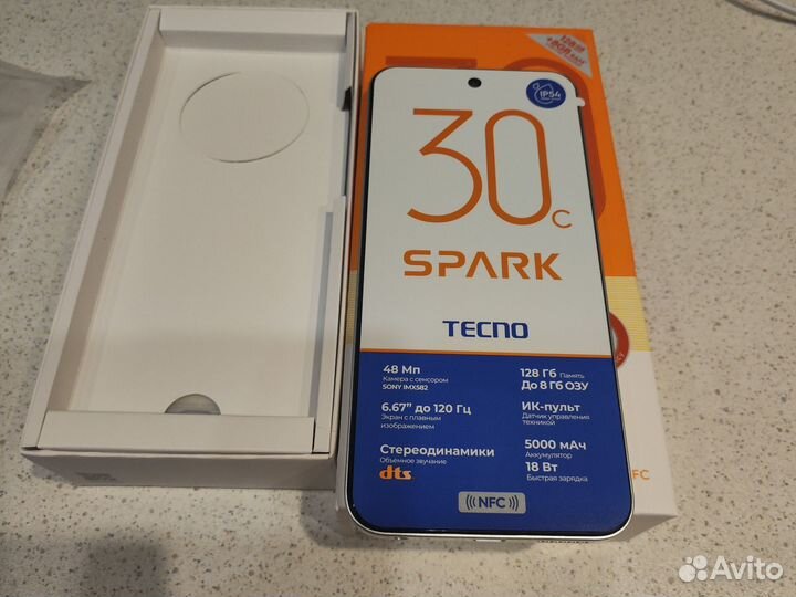TECNO Spark 30C, 4/128 ГБ