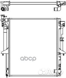 Радиатор сист. охл. mitsubishi pajero sport 2.5