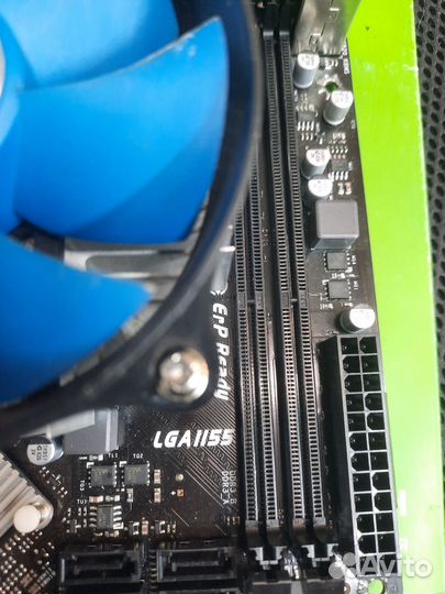 Материнская плата lga1155 с процессором