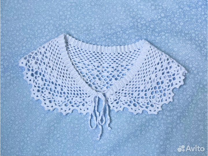 Воротник вязаный крючком
