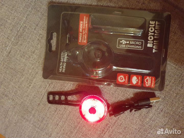 Задний велофонарь