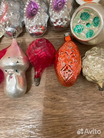 Елочные игрушки СССР