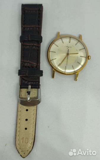 Часы Луч позолоченные СССР