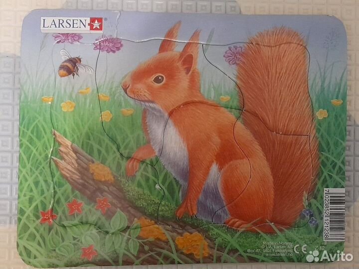 Пазлы Larsen для малышей