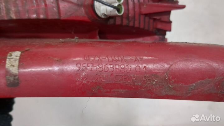 Фонарь (задний) Citroen C4, 2006