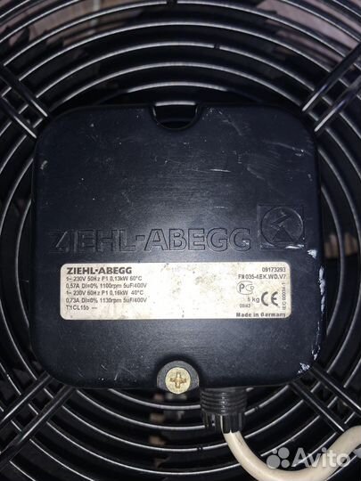 Вентилятор осевой Ziehl-abegg FN035-4EK.WD.V7