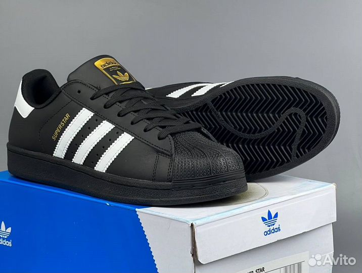 Adidas Superstar Black