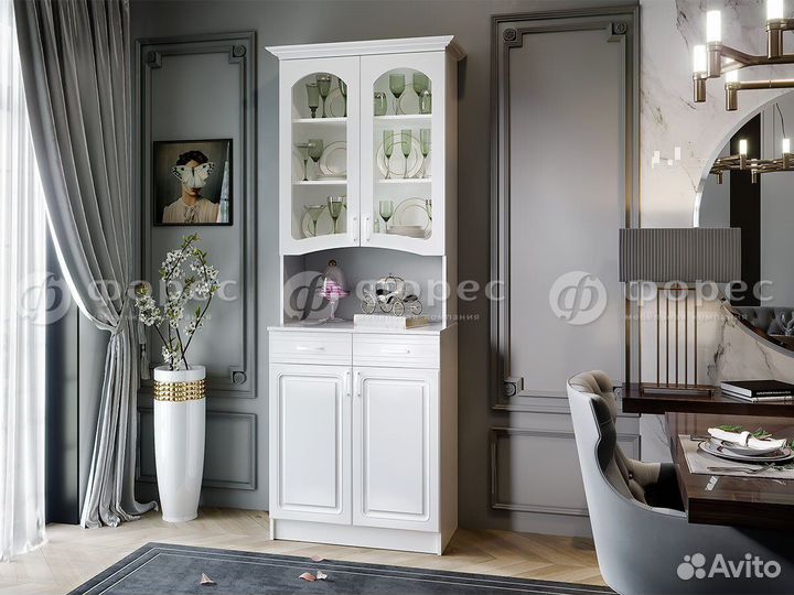 Буфет Вероника 2х створчатый