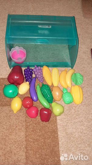 Овощи и фрукты игрушки