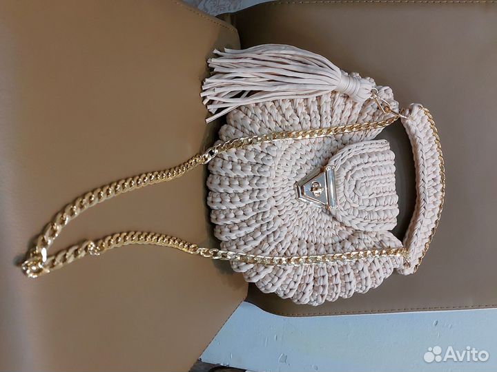 Сумка вязаная